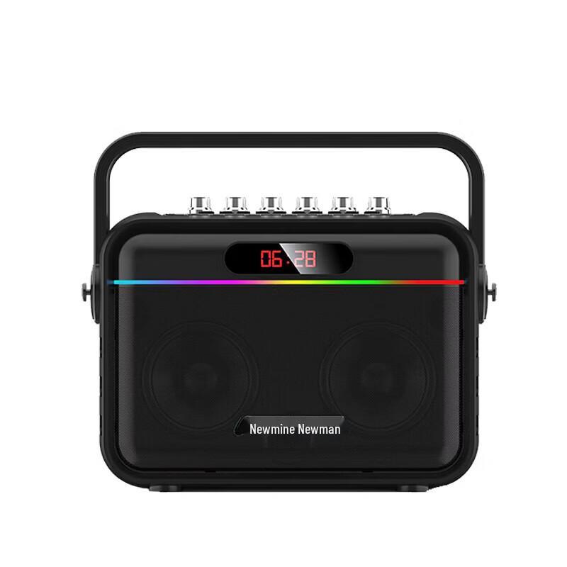 Newsmy K112 Portable Karaoke & Live Streaming Bluetooth Speaker CN plug (adapter included) (CN version)