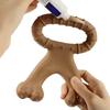 Dog Interactive Toy, Pet Chew Bite-Proof Realistic Toy, Dog Bone Teething Toy, 1PC