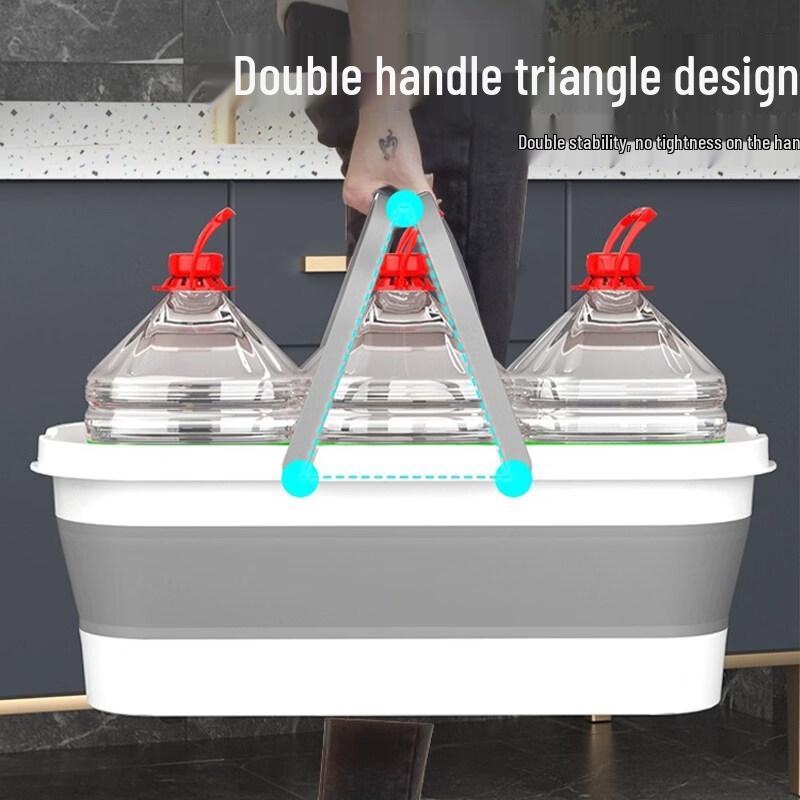 ZISIZ Foldable Mop Bucket