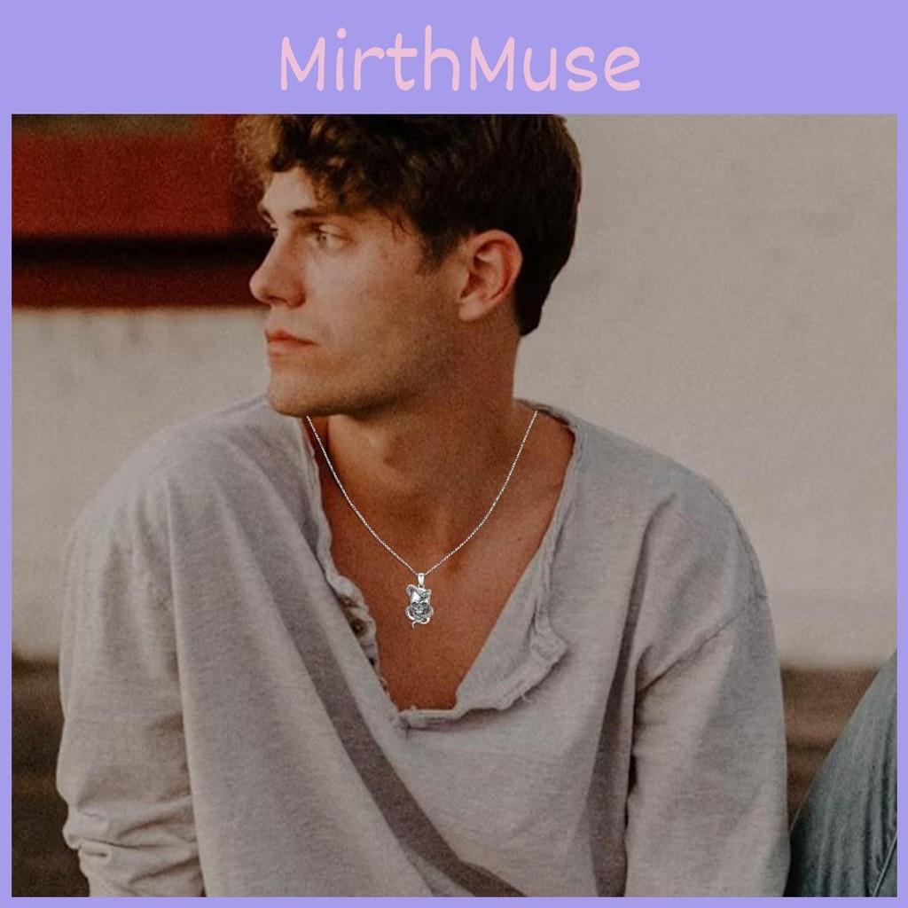 Geometric Skull Snake Necklace With Chain In Vintage Style For Fashion Gothic