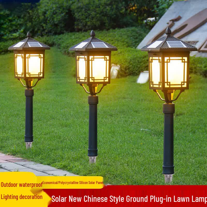 Aruiyi Solar LED New Chinese Lawn Light