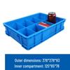Small Thickened Plastic Parts Organizer Box with 8 Compartments