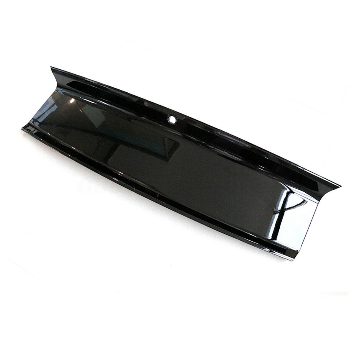

Trunk Lid Decklid Panel Trim For Ford Mustang 2015 2016 2018-2023 Carbon Fiber Look/Gloss Black Tailgate Rear Bumper Guard Cover