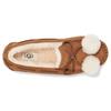 UGG Dakota Pompon Lässige Slipper Wildleder Ballerinas Damen Ballerinas Kastanie 1124030-CHE