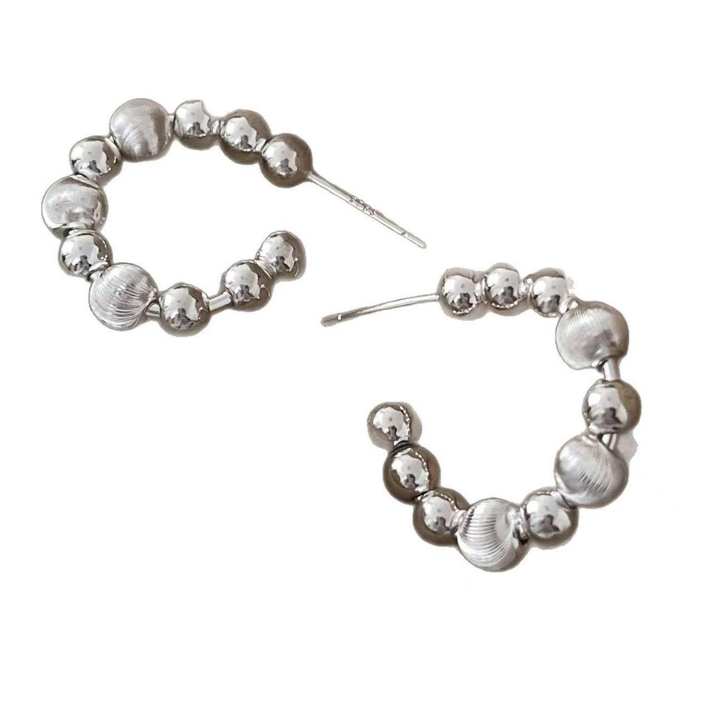 Korean Cat's Eye Gradient Earrings - Chic, Versatile Design