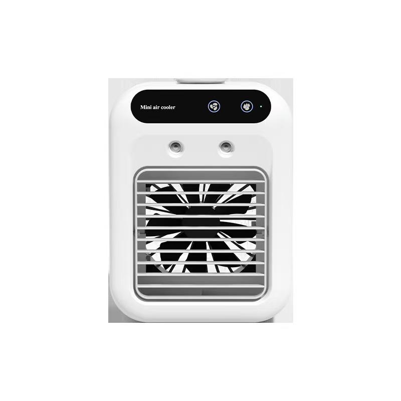 Bladeless Water-Cooled Air Conditioner & Humidifier with Spray Cooling
