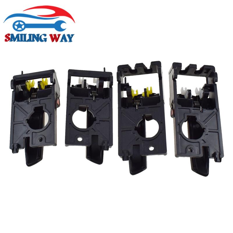 1/2/4 Pcs ide Car Door Handle Front Rear Left Driver or Right Passenger For Kia Rio 1.6L 2006 2007 2008 2009 2010 2011 Black