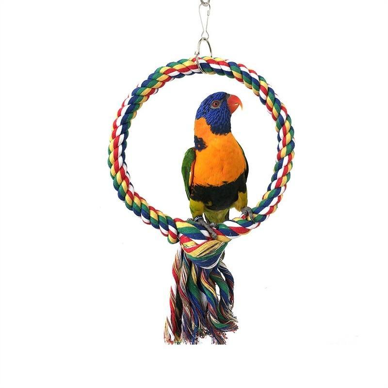 parrot rope toys