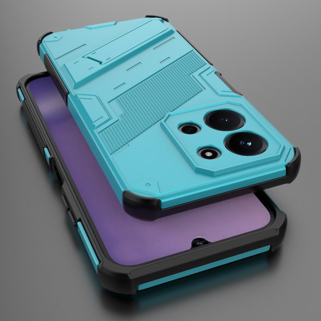 For Xiaomi Redmi 15C 4G Case For Case for Redmi 15C 5G Punk Stlye Phone Holder Protective Armor Bumper Cover Xiaomi Redmi 15C 5G