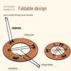 Set Griglia a Carbone Tavolo Rotondo Feitule