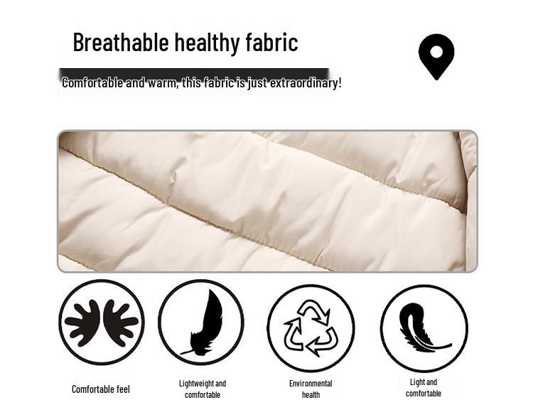 Children's Cotton Windbreaker: Boys' and Girls' Thick Hooded Autumn/Winter Jacket, 2025 New Style School Uniform for Middle & Big Kids