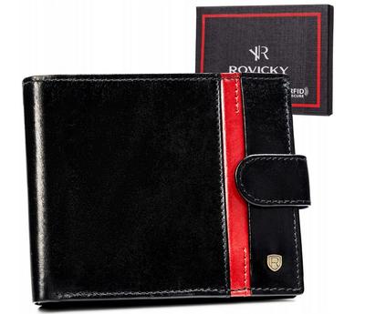 Large Men's Wallet Made of Natural Leather - Rovicky
