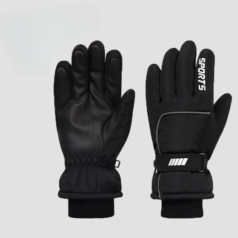 Waterproof Ski Gloves for Women In Winter Warm Snow Mountain Gloves for Playing with Snow Men Crossing The Top To Ride Cold and Windproof