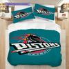 Detroit Pistons Bold Logo Three-piece set(1 * duvet cover + 2 * pillowcase, without core) Bedding set Duvet cover and pillowcase