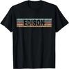 Edison New Jersey NJ USA Retro T-Shirt