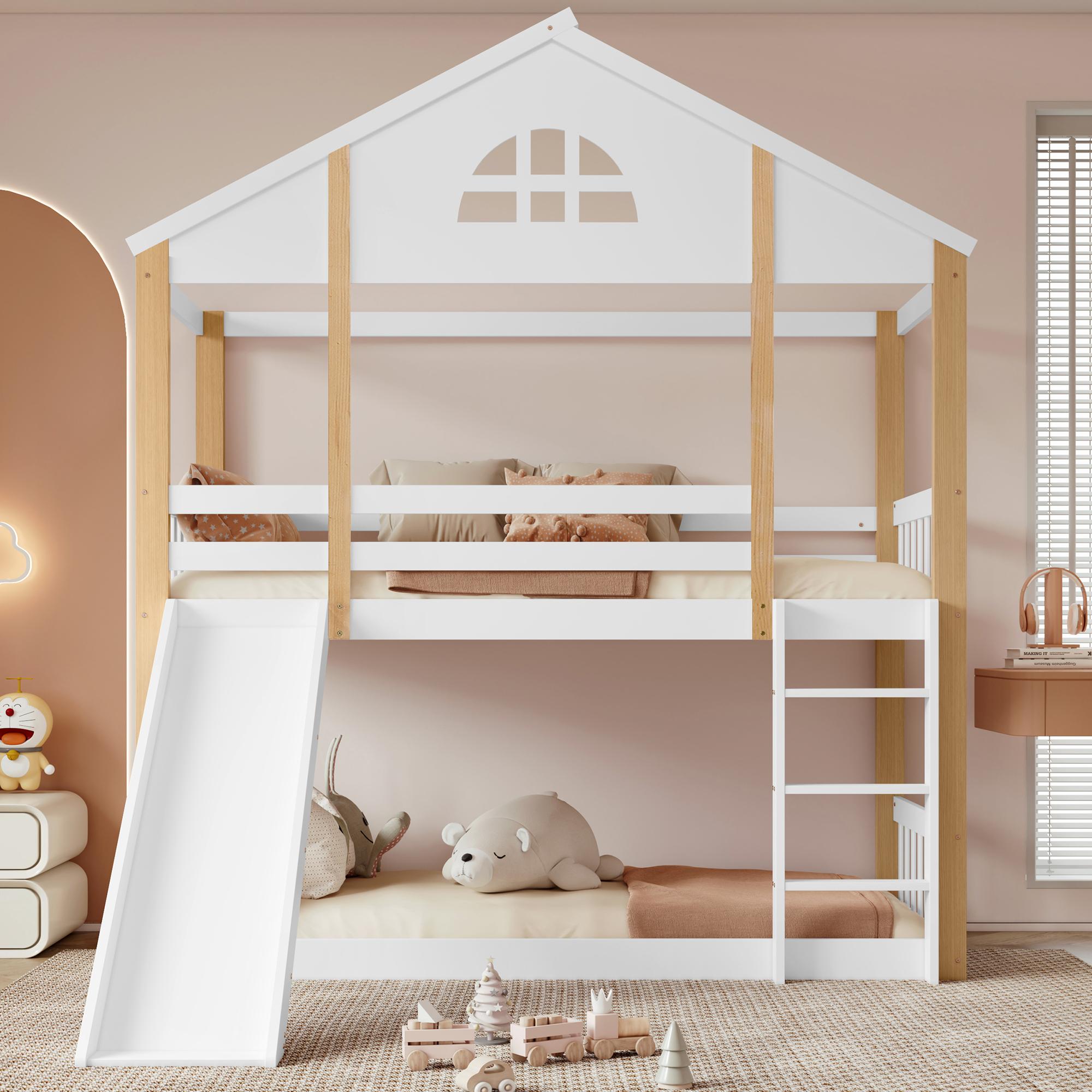 [31116667WAA] Bunk Bed with Windows, Three-Step