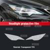 For LEXUS LS 2021 2022 Anti-scratch Car Interior Transparent TPU Film Center Console Dashboard Navigation Protector Sticker