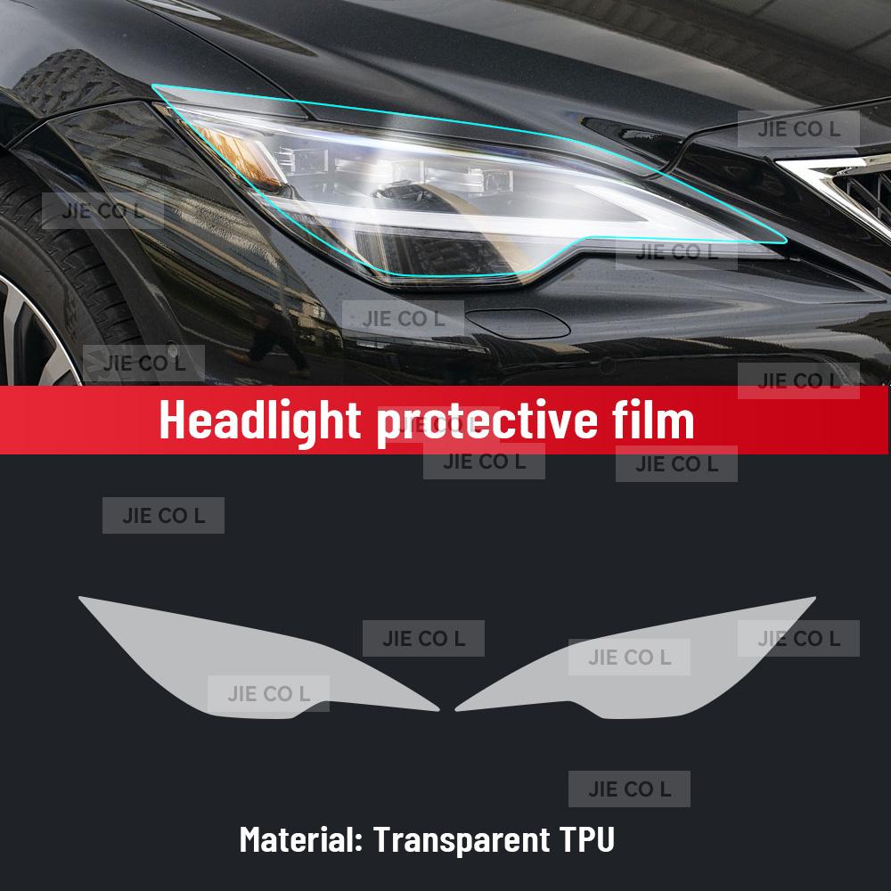 For LEXUS LS 2021 2022 Anti-scratch Car Interior Transparent TPU Film Center Console Dashboard Navigation Protector Sticker