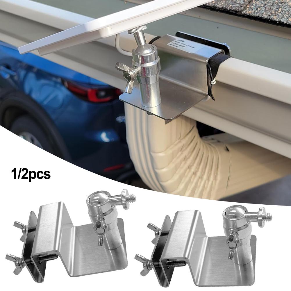 Solar Panels Bracket Adjustable Stainless Steel Bracket Gutter Mount Fixed Bracket Roof PV Module Solar System Accessories