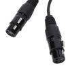 30cm / 11.8in 3 Pin Balanced Adapter Cord Plug and Play Microphone Splitter Cable  Recording Studio