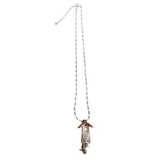 Metal Carving Birdhouse Necklace Adjustable Lightweight Men Women Bird House Pendant Chain Necklace Fashion Jewelry Accessories