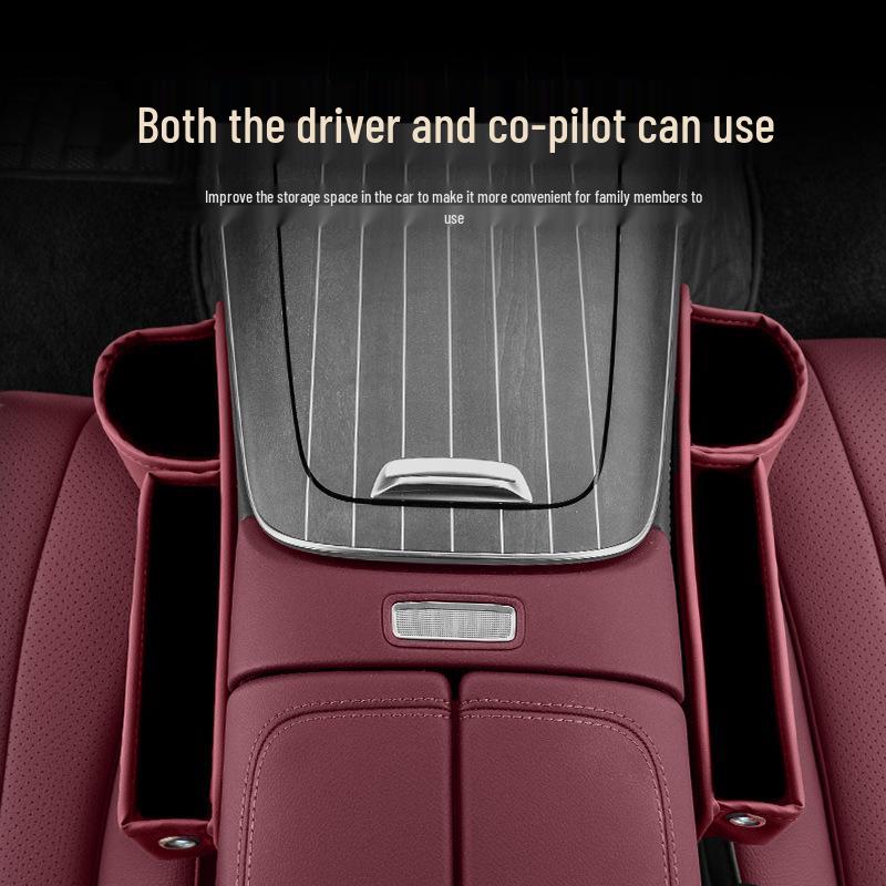 Autositz-Spaltorganizer mit Getränkehalter