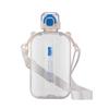 Large Capacity Sport Water Bottle Flat Square Outdoor Drinking Bottle Travel Cup Kettle  Camping