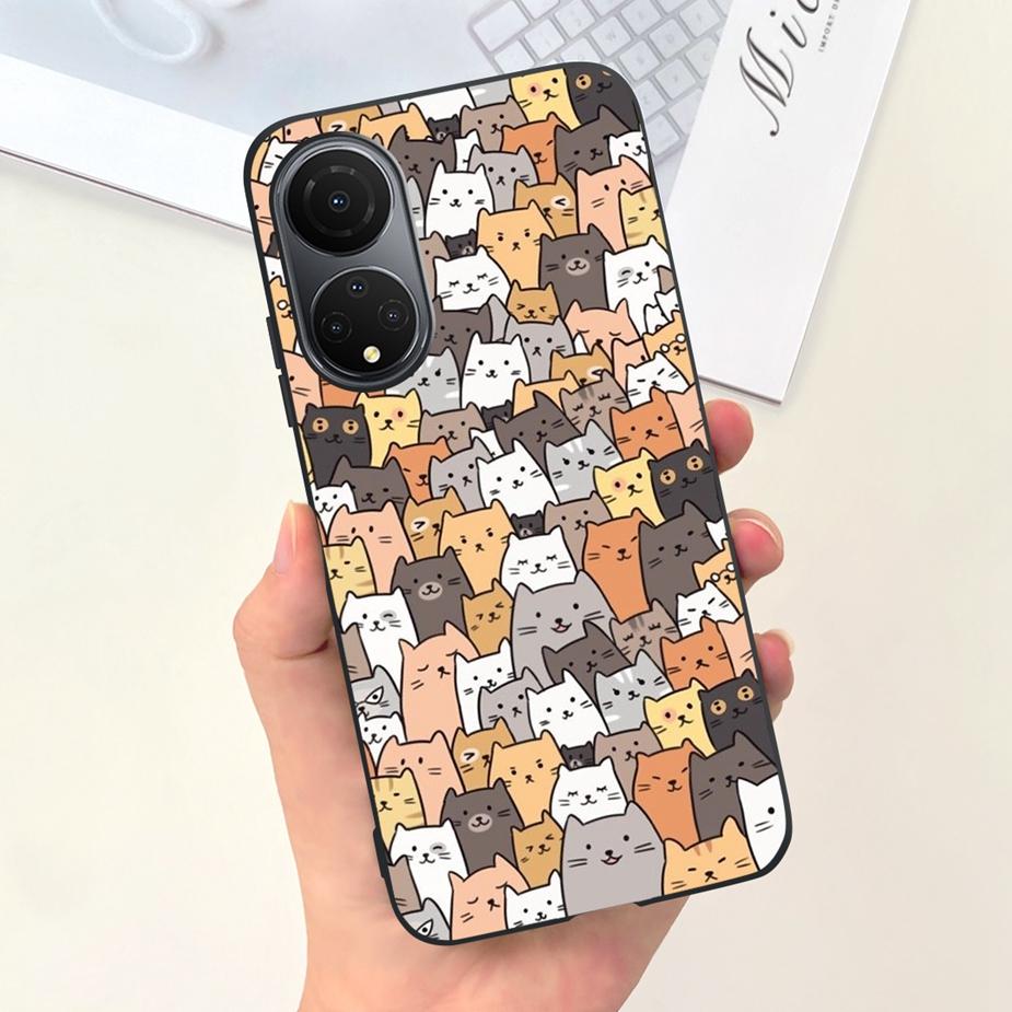 For Honor X7 X7a X7b Case Cute Astronsauts Cartoon Cover Soft TPU Phone Case For Honor X7a X 7 b HonorX7 HonorX7a HonorX7b Shell