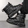 Winter Snow Boots, Cotton Shoes, Velvet Warm Boots, Cotton Men's Shoes, Trendy Shoes, High-top Outdoor Men Boots