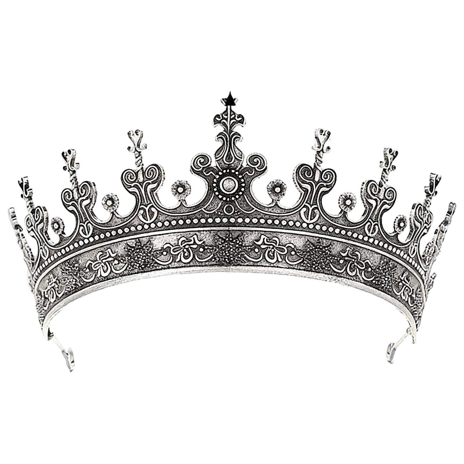 Stylish Royal Crowns Hair Accessory For Gentlemen Ideal For Formal Occasions And Photos 1 black