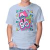 Unisex Crew Neck T-Shirt Scary 90s Graphic Short Sleeve Casual Tee