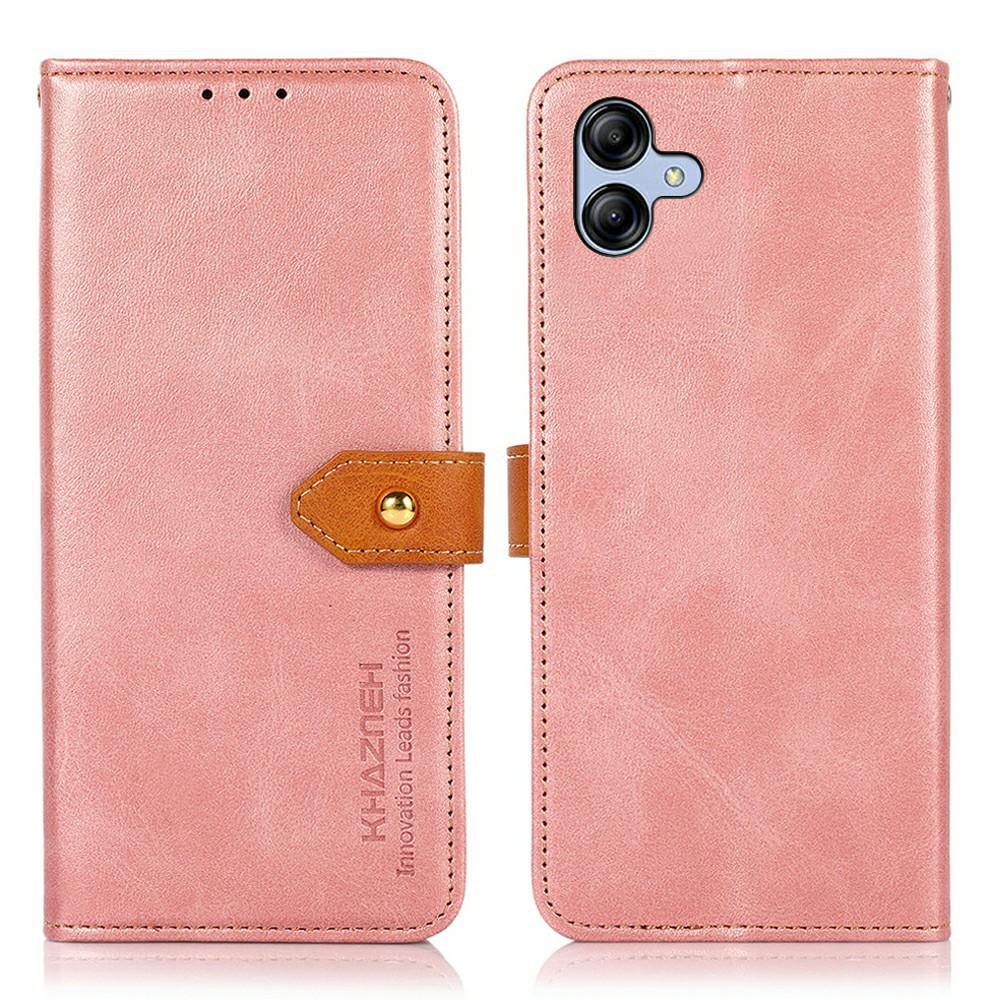 

KHAZNEH Для Samsung Galaxy A07 Кошелек Чехол для телефона Подставка Кожаная откидная крышка Rose Gold