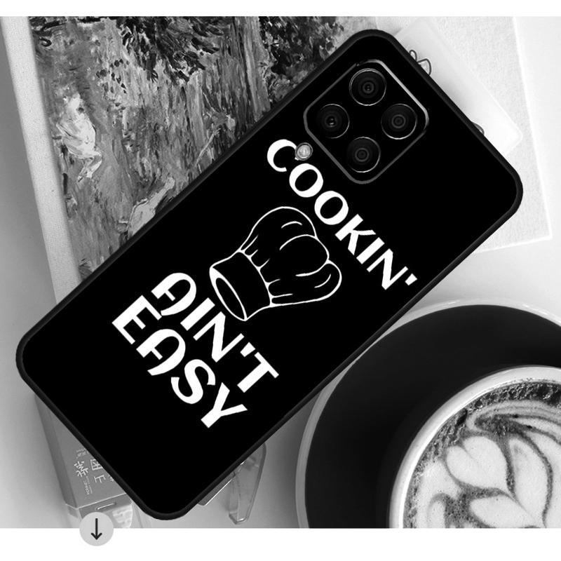 Baking Cook Chef Case For Samsung Galaxy M54 M23 M20 M32 M52 M56 M16 M36 M34 M14 M35 M55 M15 M11 M31 M13 M53