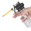 Plastic 250ML Hand Tools Lubricator Oil Pump Cans Clear Oil Can High Pressure Oiler Grease Flex Gun