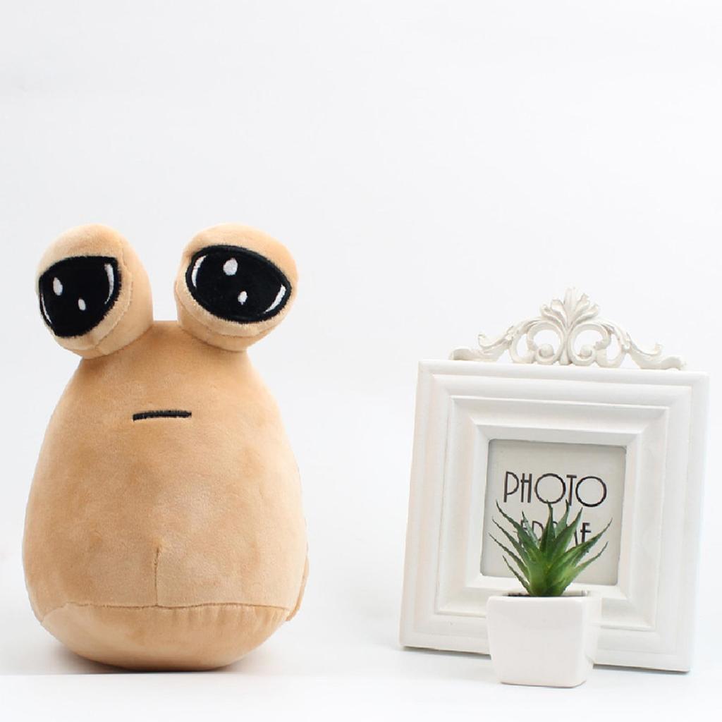 My Pet Alien Pou Plush Toy Stuffed Kawaii Alien Pet Doll Soft Plush Pillow Gifts for Kids Boys Girls
