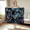Kaiju no 8 Flanelldecke mit Aufdruck Hohe Qualität Warm Bequem Decke für Alle Jahreszeiten Perfekt für Geschenke Heimdekoration