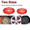 4ks Univerzální 3D Styl Červená Přední + Zadní Příslušenství Kryt třmenu kotoučové brzdy do auta
