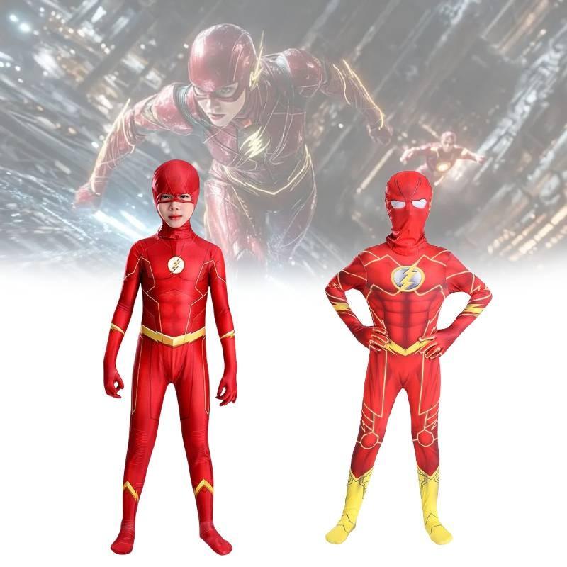 Cosplay The Flash Silk Full Body Suit Roleplay Stage Shows Characters Special