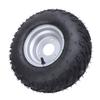 14x5.00 6 Tubeless Tire with Hub Explosion Proof 6 Inches Vacuum Tubeless Tyre for ATV UTV Quad Off Road Go Kart Golf