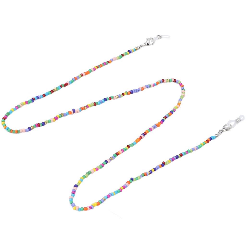 Modische Perlenbrillenkette Multifunktionale Sonnenbrillenhalterung Brillenhalterband 1#