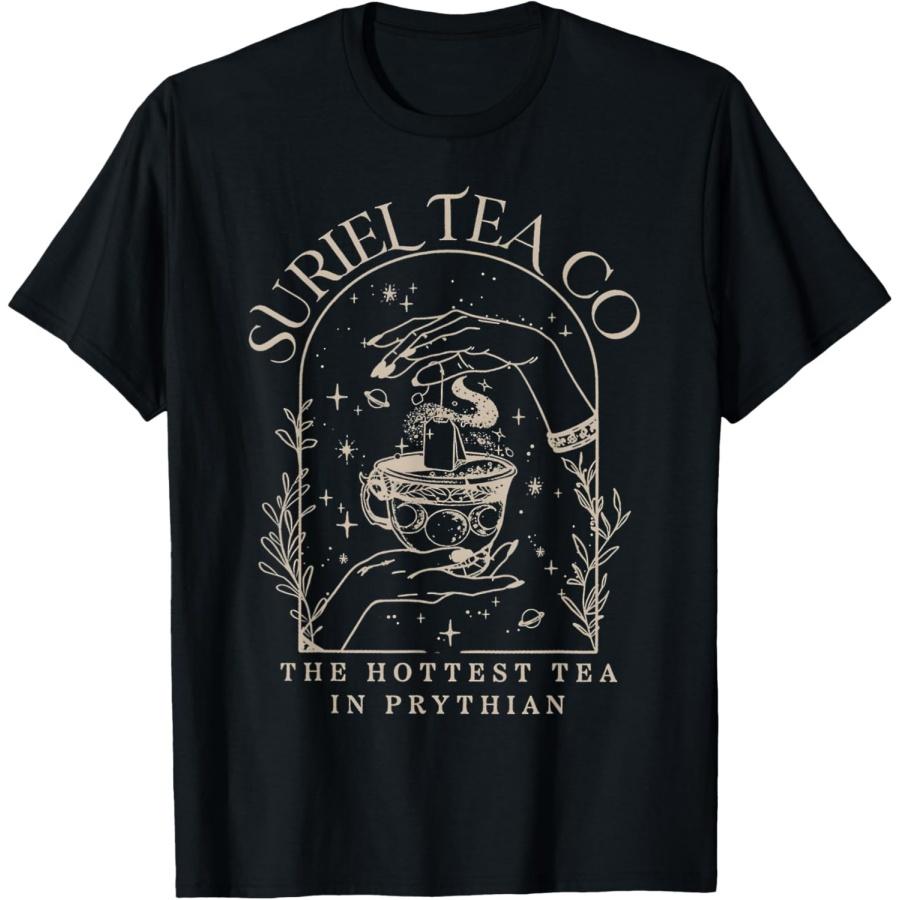 Suriel Tea Co Company The Hottest Tea In Prythian T-Shirt XXXXXL чёрный