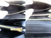 Authentic CELINE Triomphe Camvas Leather Large Zipped Wallet Purse #b281  Open Box