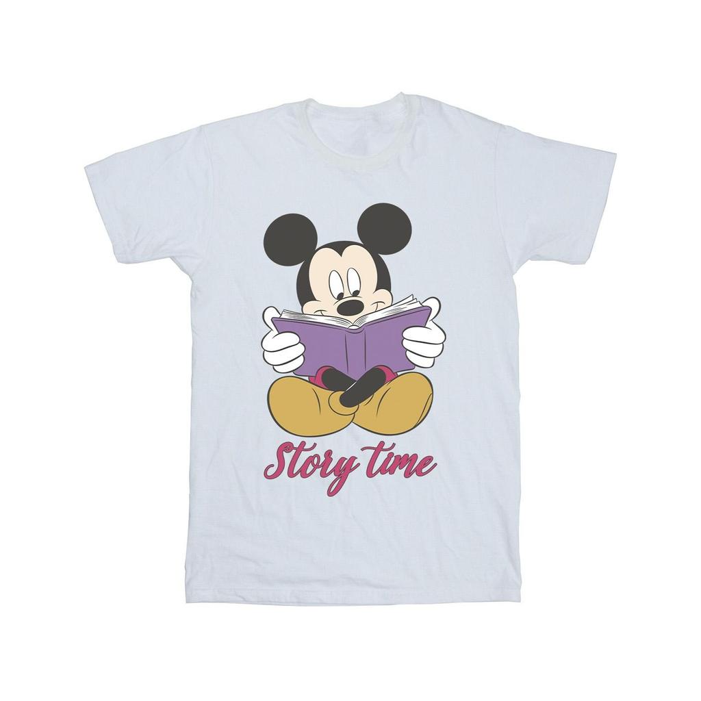 Disney Mens Mickey Mouse Story Time T-Shirt
