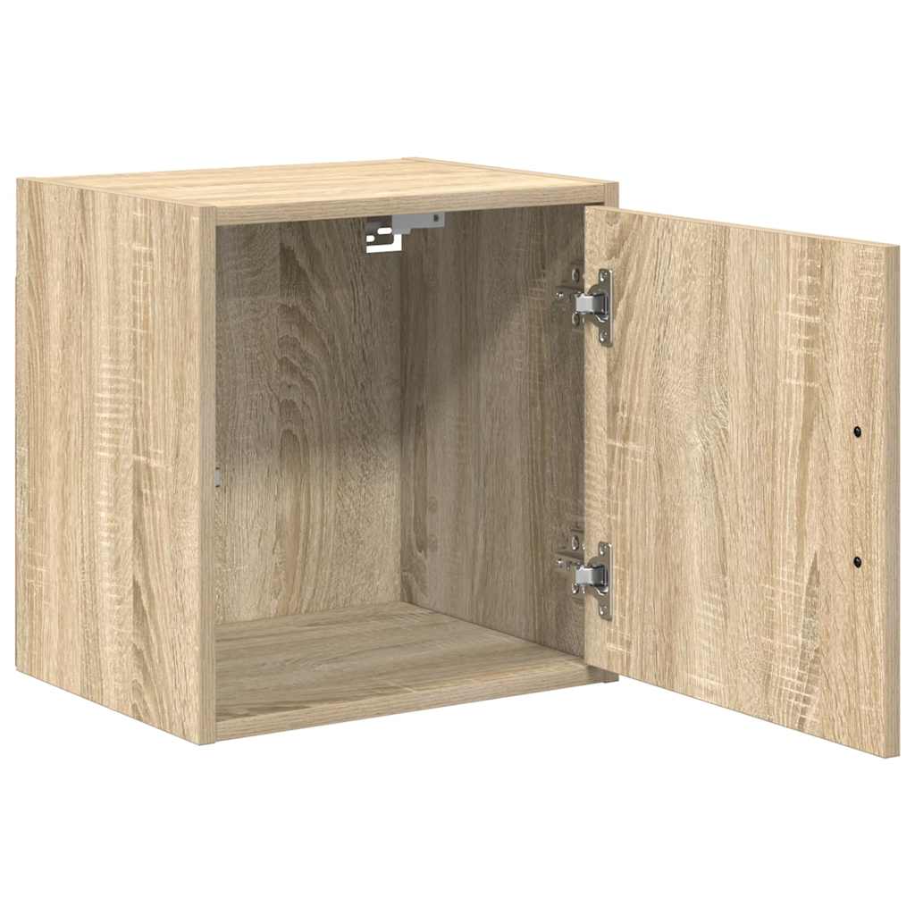 Garażowa Szafka Ścienna Sonoma Oak Drewno Klejone