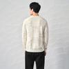 HLA Men's Romance of the Three Kingdoms Patterned Round Neck Knit Sweater