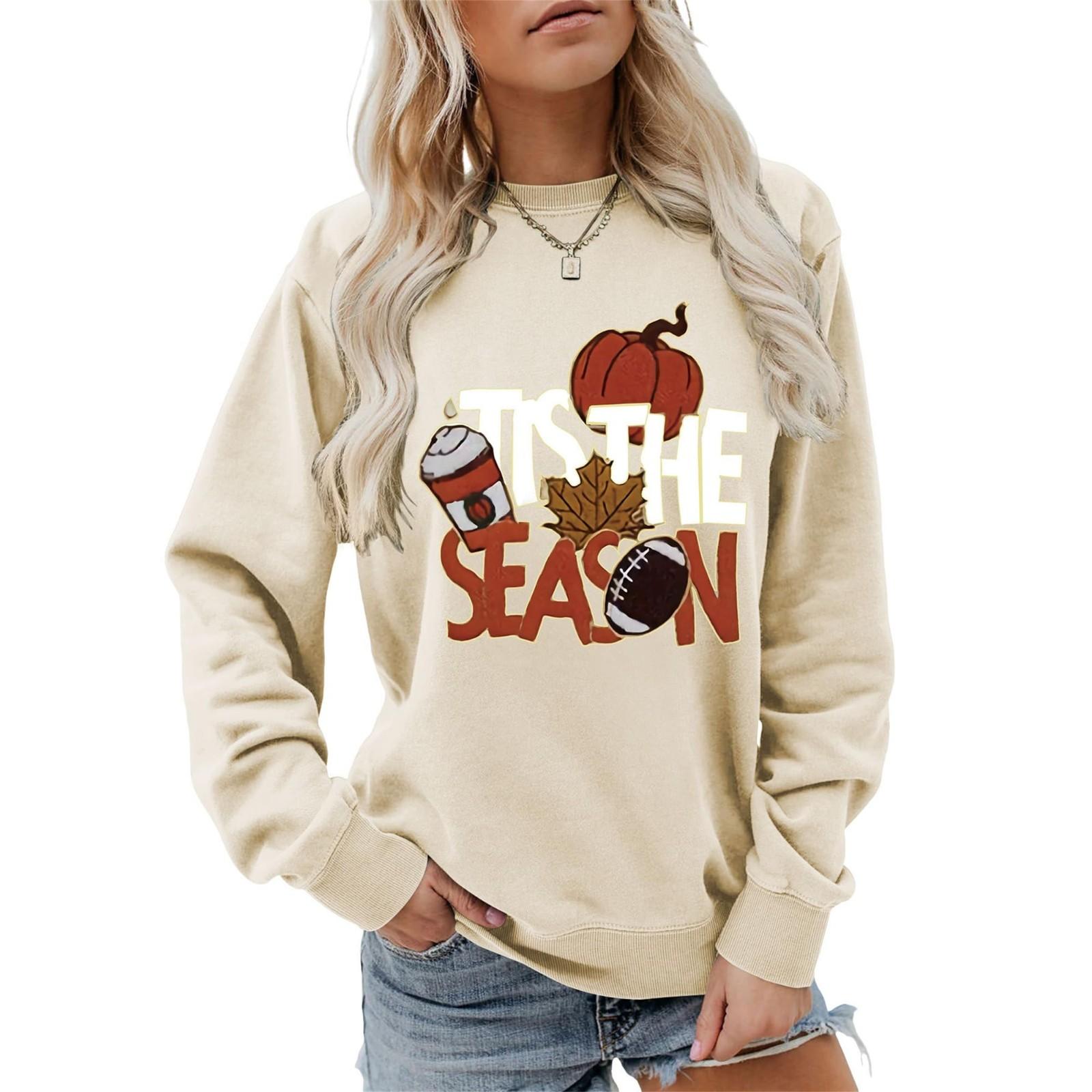 

Женская одежда, осенне-зимний Хэллоуин, круглый вырез, длинный рукав, большой свободный плюшевый утолщенный свитер, топ S хаки