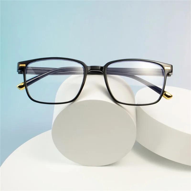 5pcs Classic Square Reading Glasses Comfortable Fashionable Bifocal Eyeglasses for Men and Women