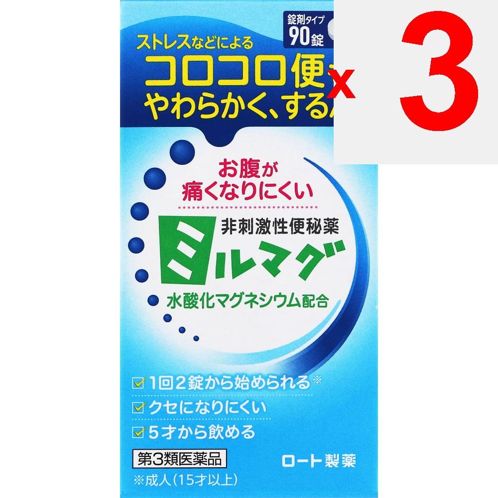 Rohto Tablet Millmag LX 90 Tablets Chemical Preparations Efficacy: -Constipation- Relief of the Following Symptoms Associated with Constipation: Heada