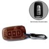 Cowhide Key Case for Hyundai ix35 ix25 Mistra Elantra Lingdong Tucson Sonata 9 Reina