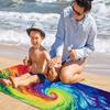 Creative Painting digital-printed polyester Superfine fiber double-sided fleece Beach vacation bath towel, beach towel